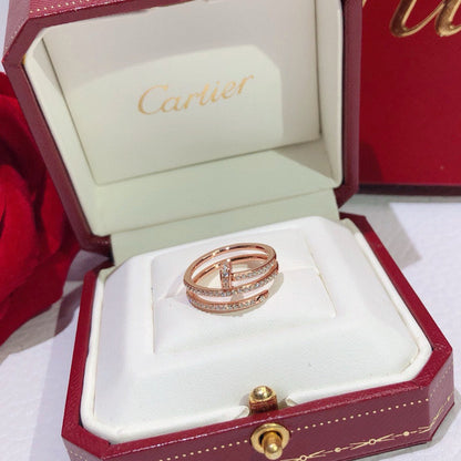 [NOBLE AURA] JUSTE RING 4.8MM FULL DIAMOND