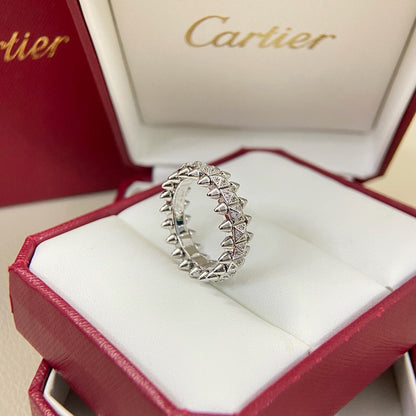 [NOBLE AURA] CLASH 6.4MM SMALL FULL DIAMOND RING