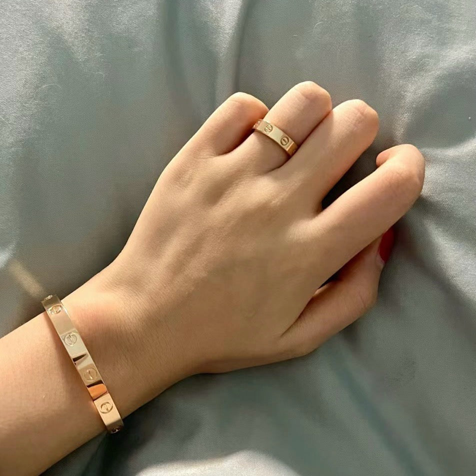 [NOBLE AURA] LOVE RING 3.6 MM NO DIAMOND