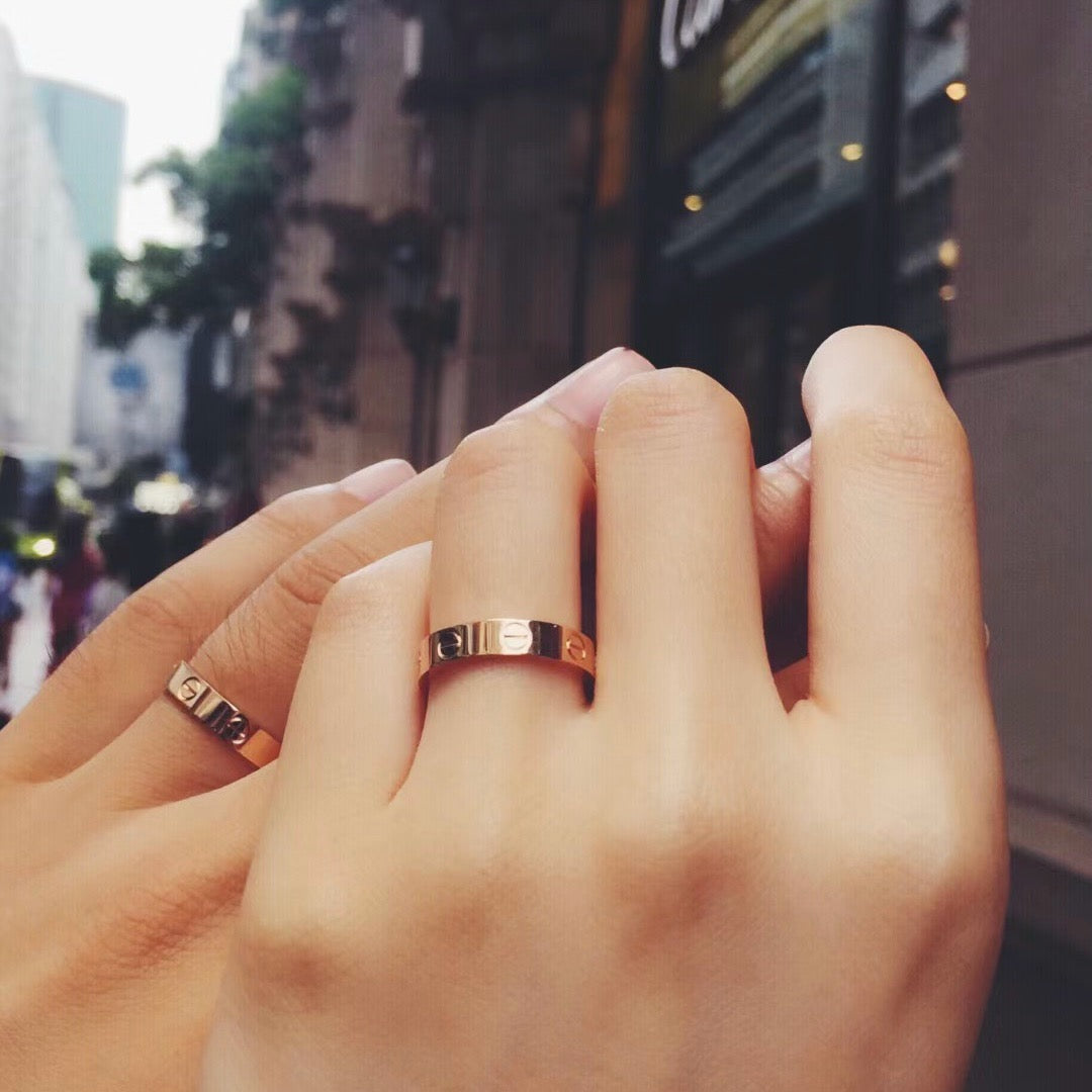 [NOBLE AURA] LOVE RING 3.6 MM NO DIAMOND