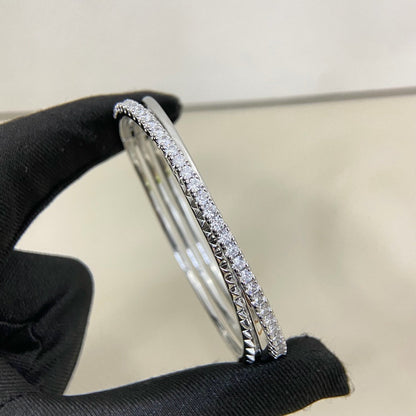 [NOBLE AURA] ETINCELLE HALF-PAVED DIAMOND BRACELET