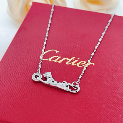 [NOBLE AURA] PANTHERE FULL DIAMOND NECKLACE