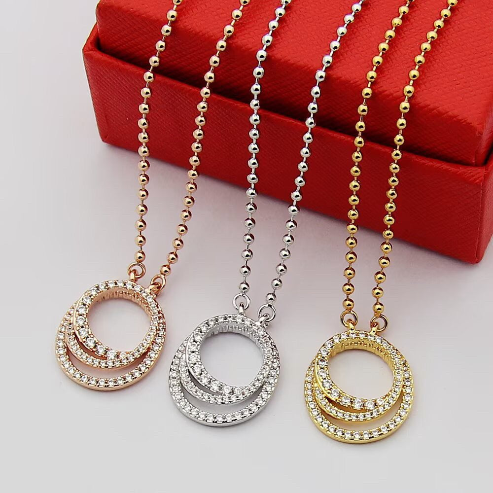[NOBLE AURA] ETINCELLE  FULL DIAMOND NECKLACE