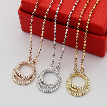 [NOBLE AURA] ETINCELLE  FULL DIAMOND NECKLACE