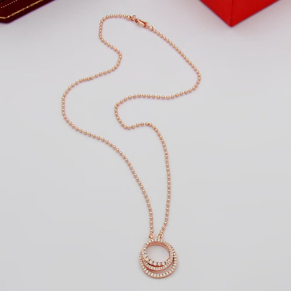 [NOBLE AURA] ETINCELLE  FULL DIAMOND NECKLACE