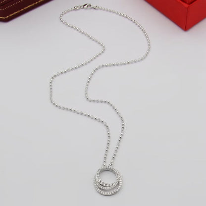 [NOBLE AURA] ETINCELLE  FULL DIAMOND NECKLACE