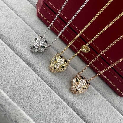 [NOBLE AURA] PANTHERE FULL DIAMOND NECKLACE