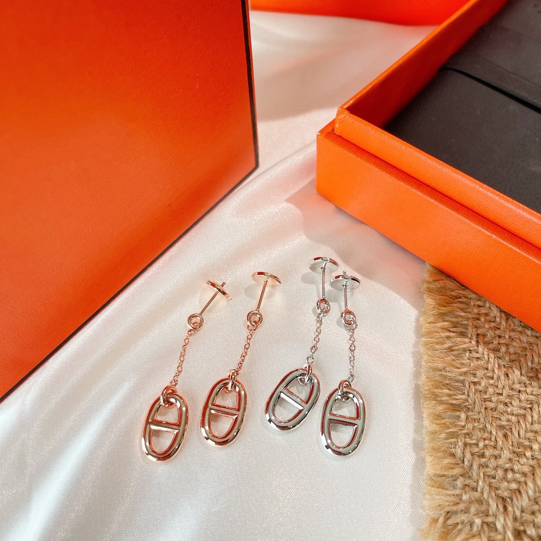 [NOBLE AURA]CHAINE TASSEL EARRINGS