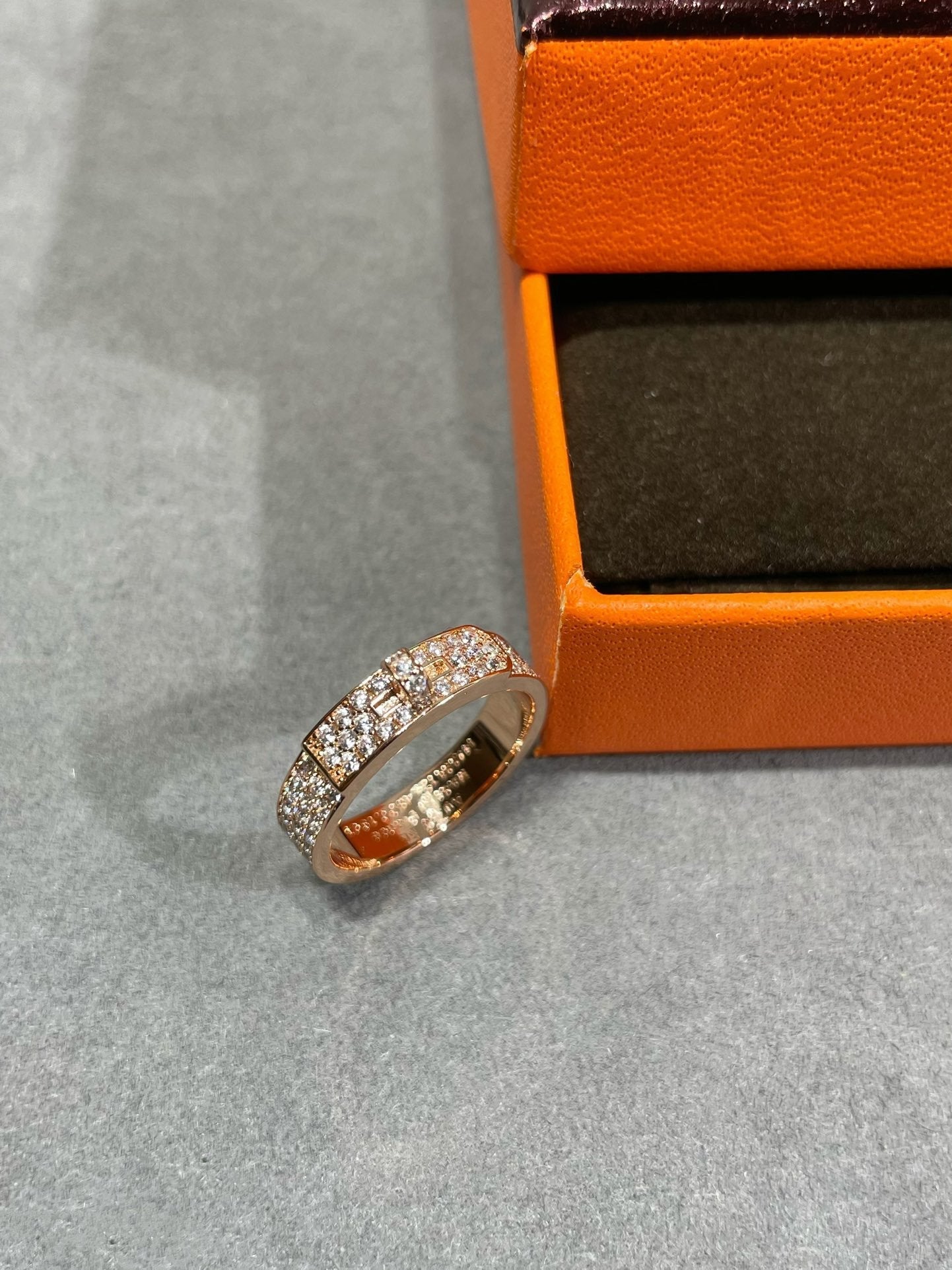 [NOBLE AURA]KELLY PINK GOLD DIAMOND RING