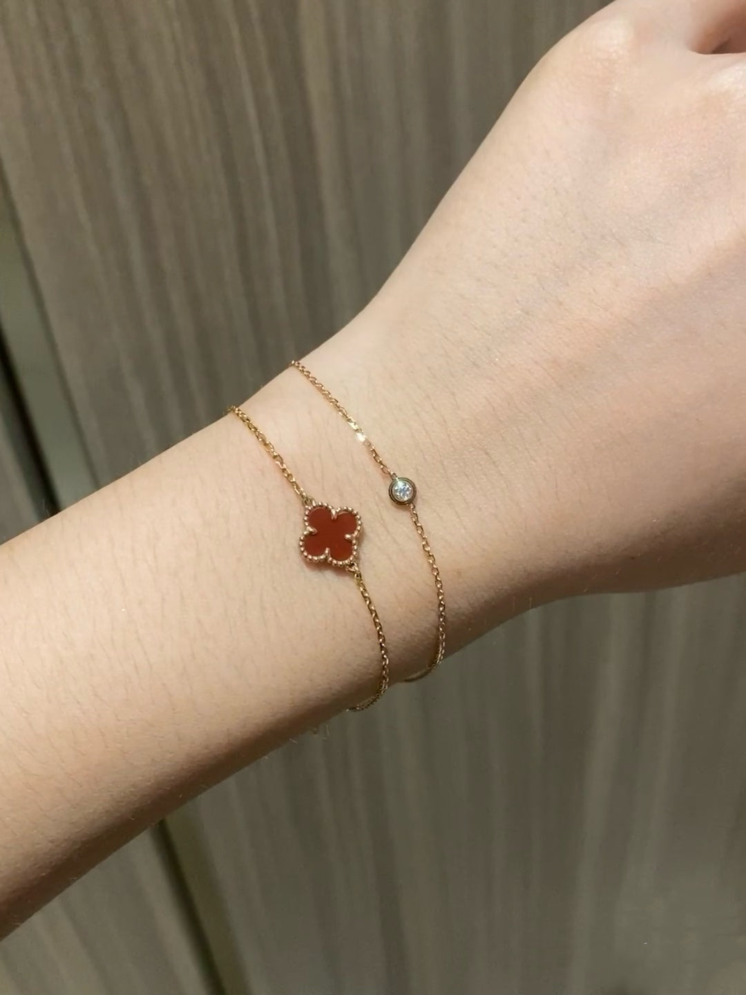 [NOBLE AURA]DAMOUR DIAMOND LINK BRACELET