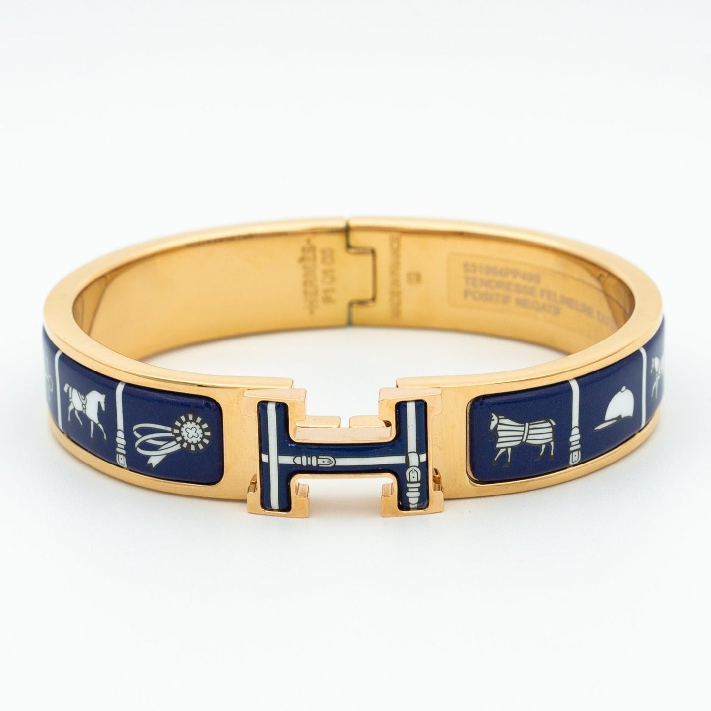 [NOBLE AURA]H BRACELET BLUE CERAMIC