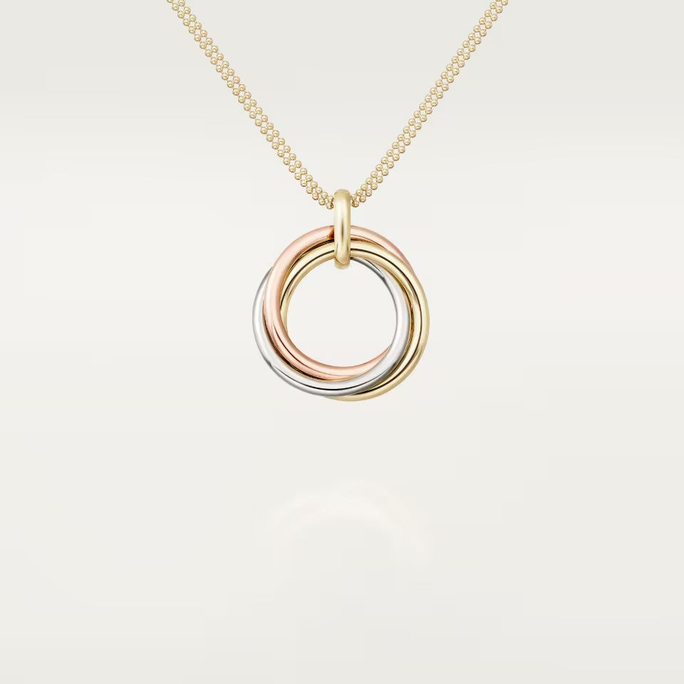 [NOBLE AURA] TRINITY LARGE NECKLACE