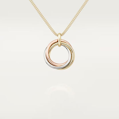 [NOBLE AURA] TRINITY LARGE NECKLACE