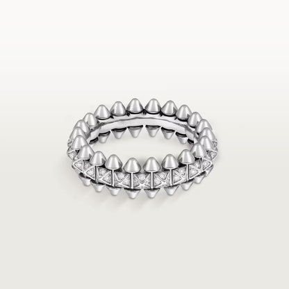 [NOBLE AURA] CLASH 6.4MM SMALL FULL DIAMOND RING