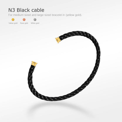 [NOBLE AURA]FORCE SERIES BRACELET CABLES 50 CHOICES (DIY SELECTION)