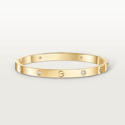 [NOBLE AURA]LOVE BRACELET 4.8MM 4 DIAMONDS