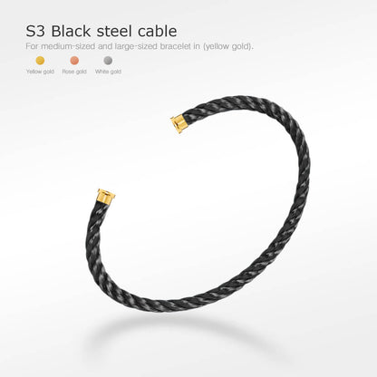 [NOBLE AURA]FORCE SERIES BRACELET CABLES 50 CHOICES (DIY SELECTION)