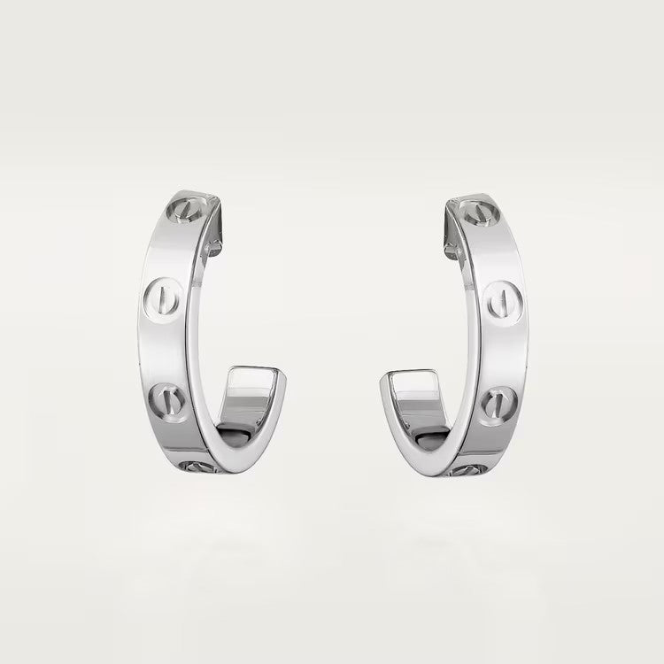 [NOBLE AURA] LOVE EARRINGS 2.65 MM NO DIAMOND SMALL