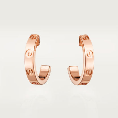 [NOBLE AURA] LOVE EARRINGS 2.65 MM NO DIAMOND SMALL