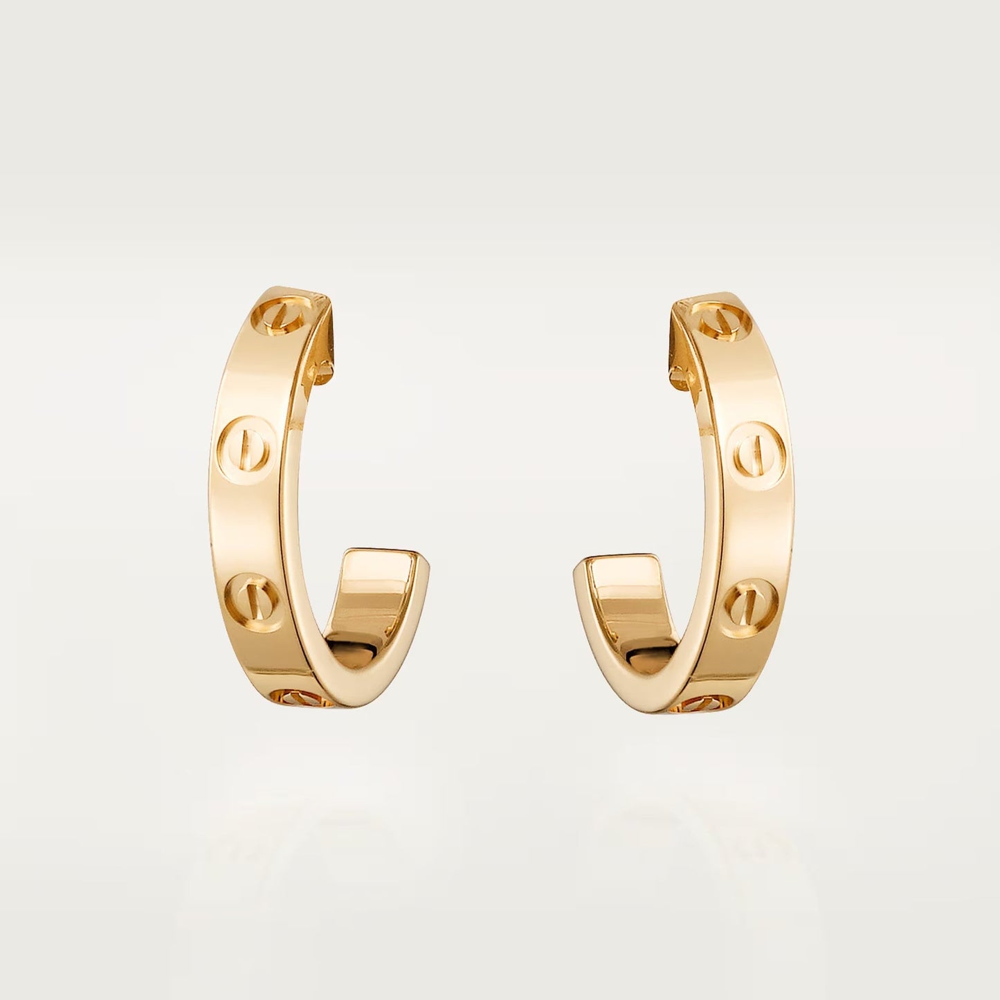 [NOBLE AURA] LOVE EARRINGS 2.65 MM NO DIAMOND SMALL