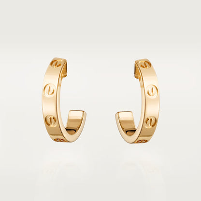 [NOBLE AURA] LOVE EARRINGS 2.65 MM NO DIAMOND SMALL