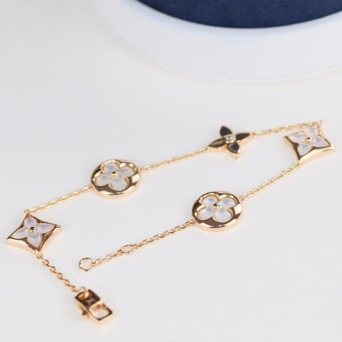 [NOBLE AURA]LEAF CLOVER BRACELET