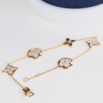 [NOBLE AURA]LEAF CLOVER BRACELET