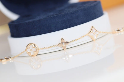 [NOBLE AURA]LEAF CLOVER BRACELET