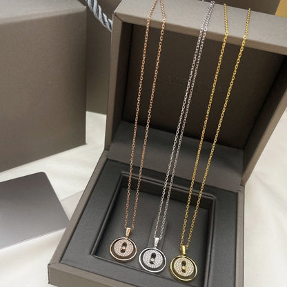 [NOBLE AURA]LUCKY MOVER PM PAVED NECKLACE