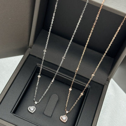 [NOBLE AURA]JOY HEART DIAMOND NECKLACE