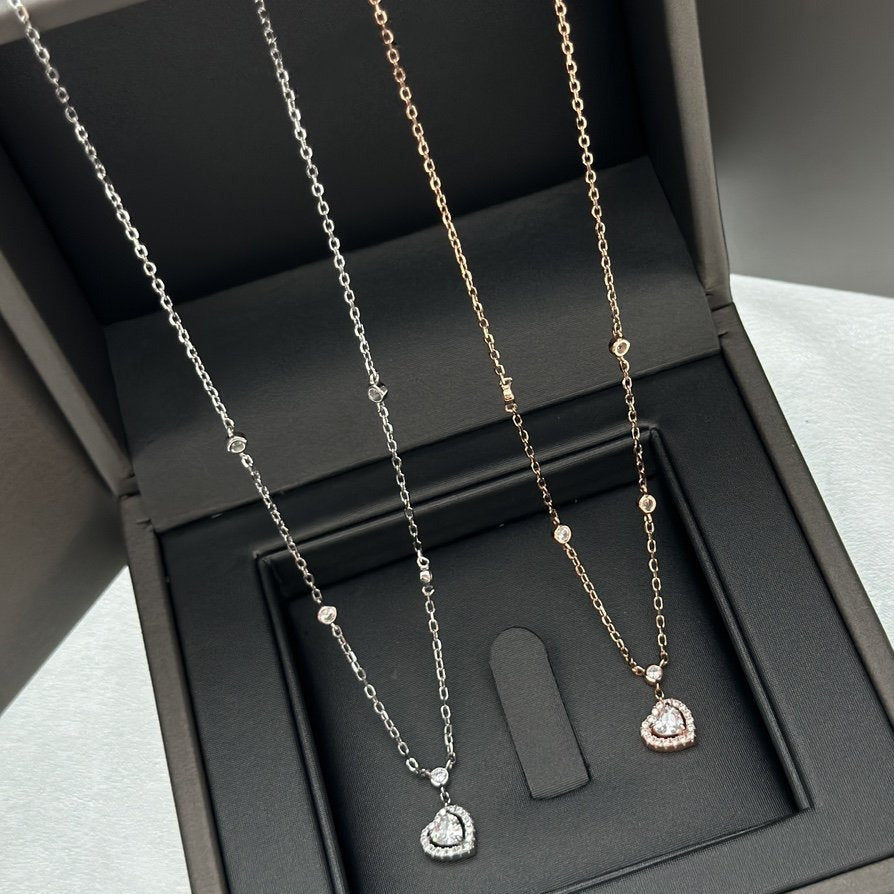 [NOBLE AURA]JOY HEART DIAMOND NECKLACE