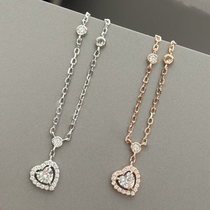 [NOBLE AURA]JOY HEART DIAMOND NECKLACE