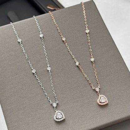[NOBLE AURA]JOY HEART DIAMOND NECKLACE