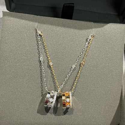 [NOBLE AURA]CHAIN MOVE ROMANE PEDAND NECKLACE