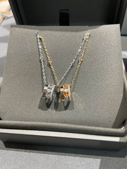 [NOBLE AURA]CHAIN MOVE ROMANE PEDAND NECKLACE
