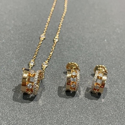 [NOBLE AURA]CHAIN MOVE ROMANE PEDAND NECKLACE