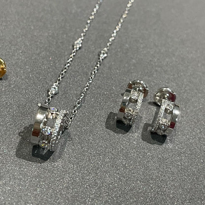[NOBLE AURA]CHAIN MOVE ROMANE PEDAND NECKLACE