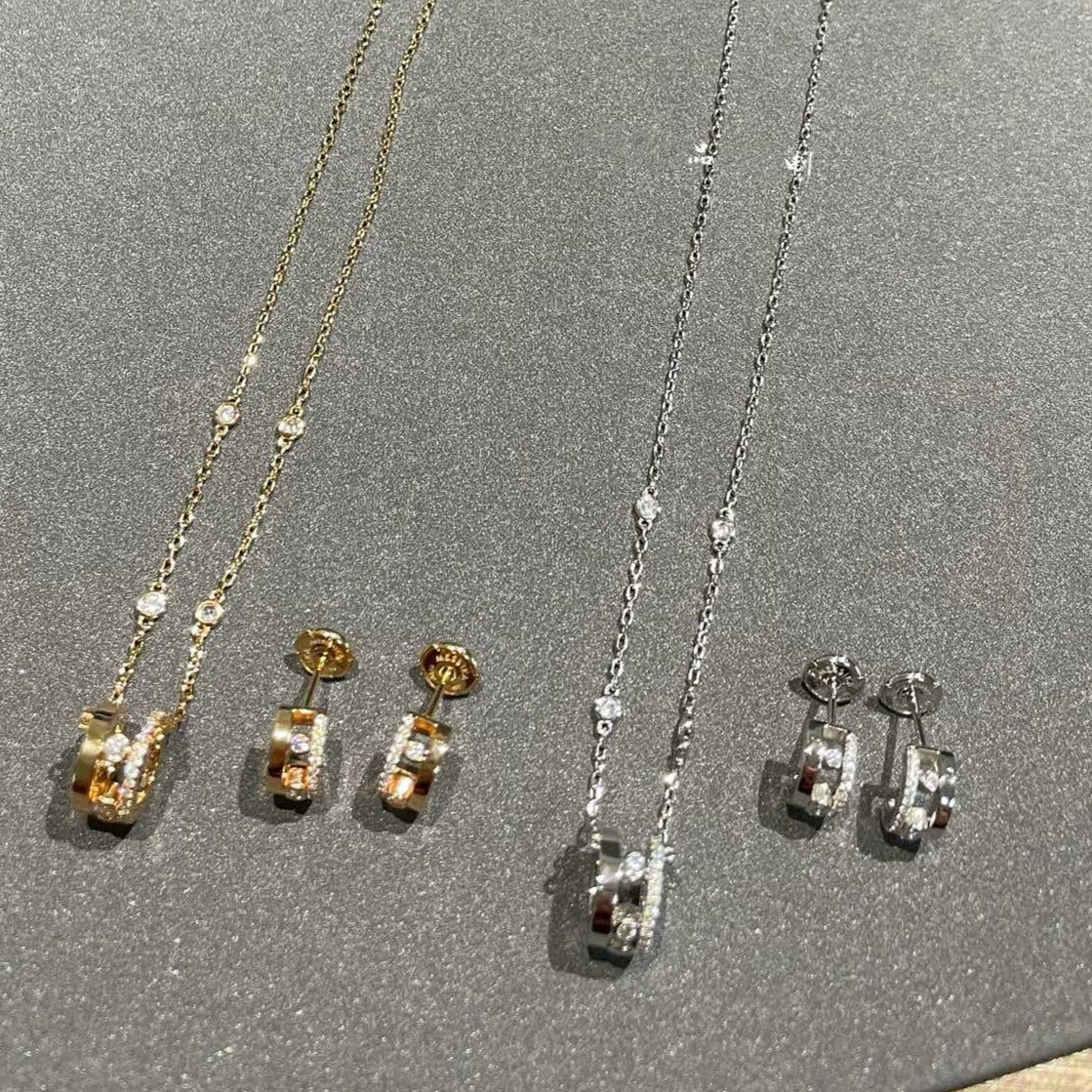 [NOBLE AURA]CHAIN MOVE ROMANE PEDAND NECKLACE