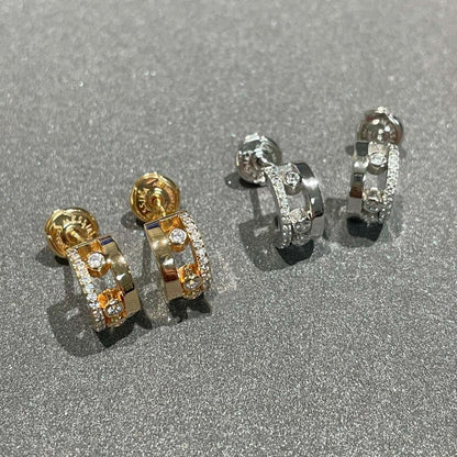 [NOBLE AURA]MOVE ROMANE EARRINGS DIAMOND