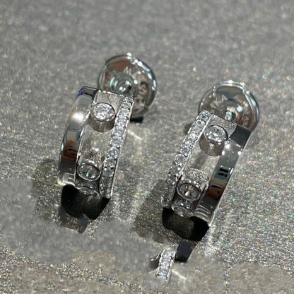 [NOBLE AURA]MOVE ROMANE EARRINGS DIAMOND
