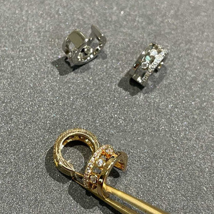 [NOBLE AURA]MOVE ROMANE EARRINGS DIAMOND