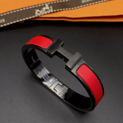 [NOBLE AURA]CLIC HM SO BLACK RED BRACELET