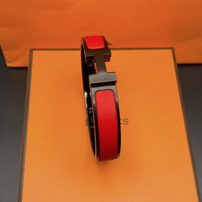 [NOBLE AURA]CLIC HM SO BLACK RED BRACELET