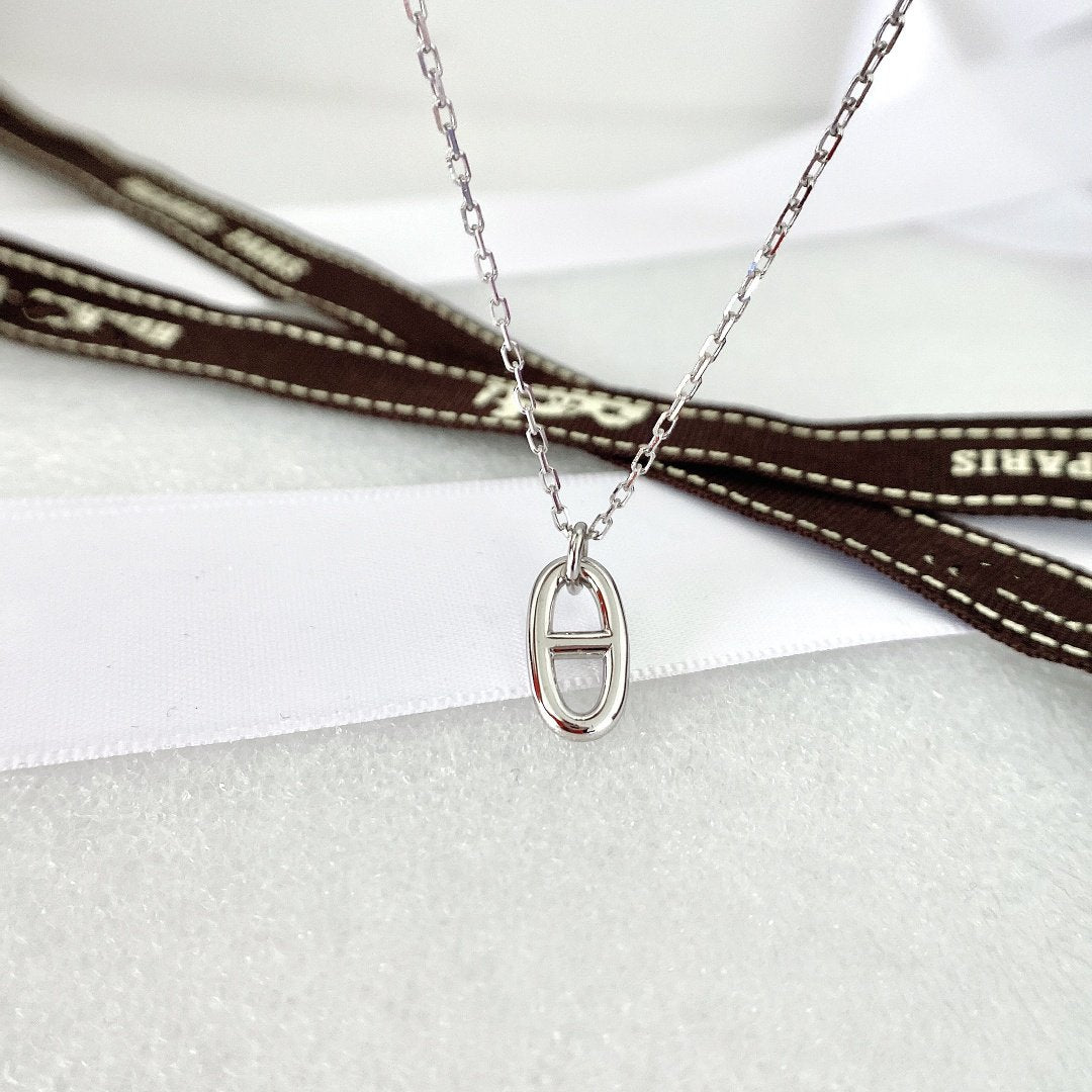 [NOBLE AURA]HM PIG NOSE NECKLACE