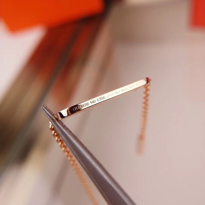 [NOBLE AURA]HM FIRE PIG NOSE NECKLACE TRENDY STREET