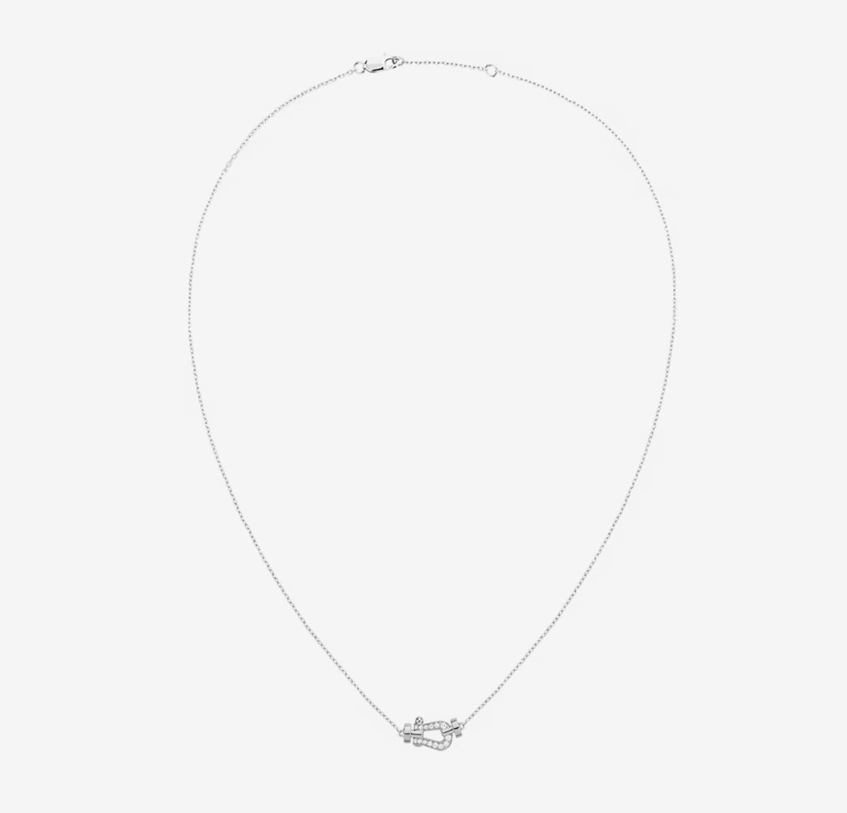 [NOBLE AURA]FORCE 10 DIAMOND SILVER NECKLACE MINI MODEL