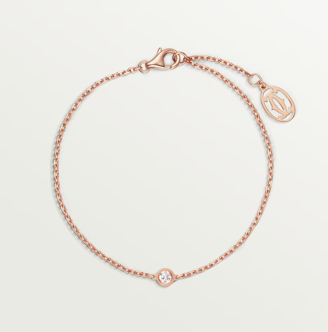 [NOBLE AURA]DAMOUR DIAMOND LINK BRACELET