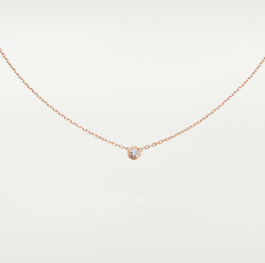 [NOBLE AURA]DAMOUR DIAMOND NECKLACE
