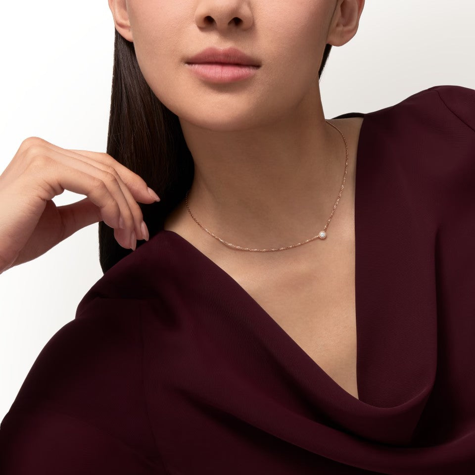 [NOBLE AURA] DAMOUR DIAMOND NECKLACE