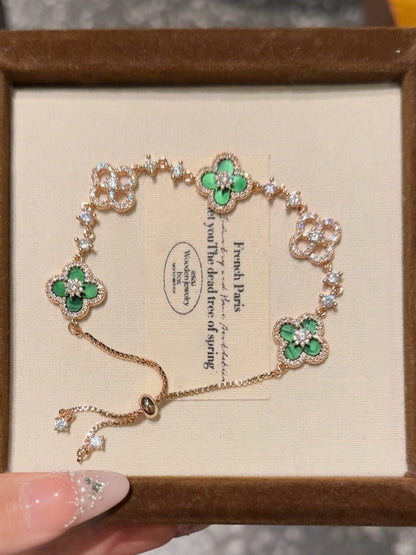 Green Cleef Bracelet